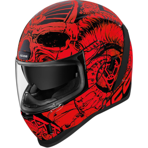Icon - Icon Airform Sacrosanct Helmet - 0101-12125 Red X-Large