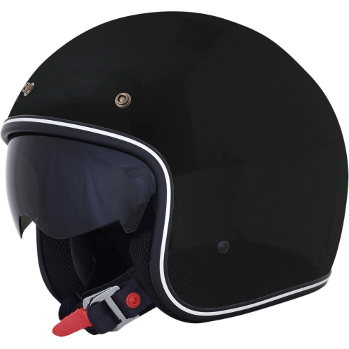 AFX - AFX FX-79 Vintage Solid Helmet - 0104-2387 Gloss Black Large