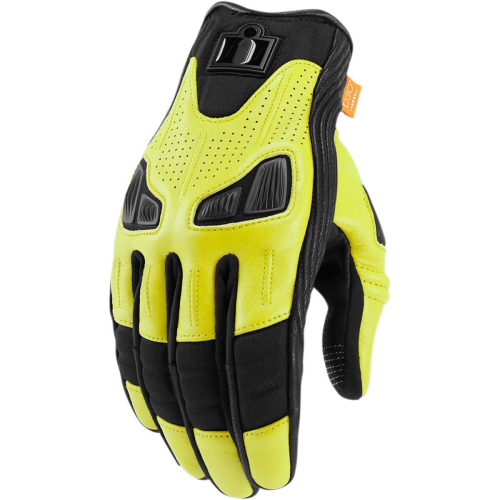 Icon - Icon Automag Gloves - 3301-3422 Hi-Vis Large