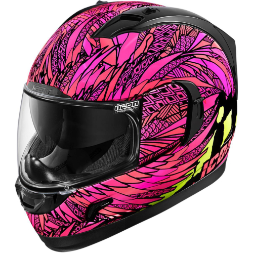 Icon - Icon Alliance GT Bird Strike Womens Helmet - 842.0101-11256 Pink Small