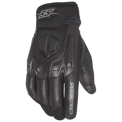 Speed & Strength - Speed & Strength Insurgent Leather Gloves - 1102-0114-0157 Black 3XL