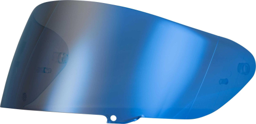 Fly Racing - Fly Racing Face Shield for Sentinel Helmets - Blue Mirror - XD-13-BLUE
