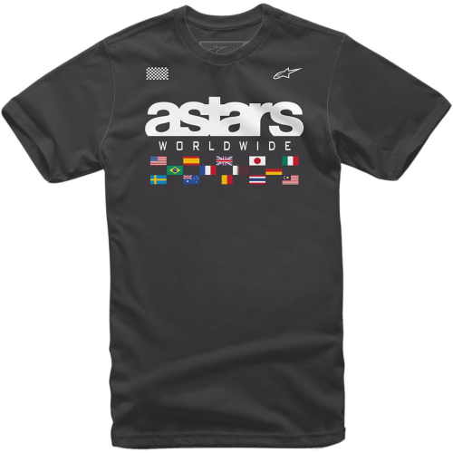Alpinestars - Alpinestars Nations T-Shirt - 1139-72260-10XL Black X-Large