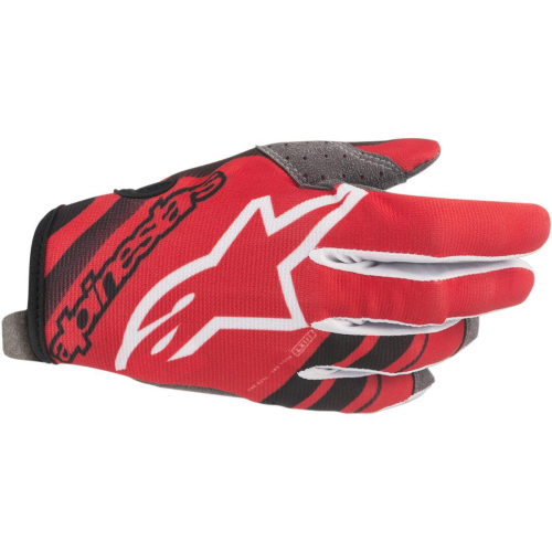 Alpinestars - Alpinestars Radar Gloves - 3561819-31-LG Red/Black Large