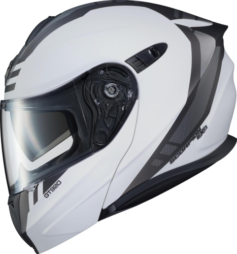 Scorpion - Scorpion EXO-GT920 Unit Helmet - 92-1658 Matte White/Dark Gray 3XL