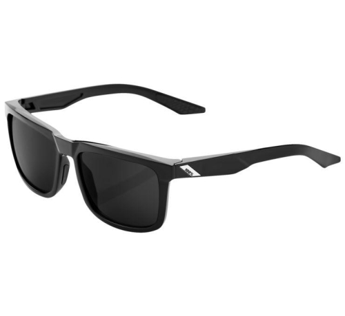 100% - 100% Blake Sunglasses - 60028-00000 - Matte Black / PeakPolar Gray Lens OSFM