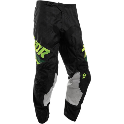 Thor - Thor Pulse Air Pinner Youth Pants - 2903-1766 Black/Acid Size 26