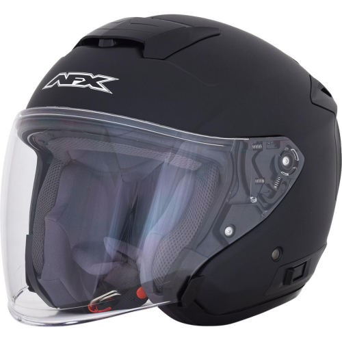 AFX - AFX FX-60 Super Cruise Solid Helmet - 0104-2558 Matte Black X-Large