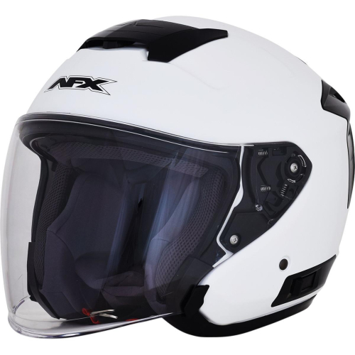 AFX - AFX FX-60 Super Cruise Solid Helmet - 0104-2576 White Large