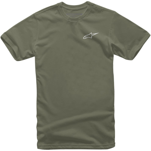 Alpinestars - Alpinestars Neu Ageless T-Shirt - 1018-72012-6901-XL Green/Gray X-Large