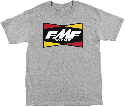 FMF Racing - FMF Racing Legit T-Shirt - FA9118902-HGR-XL Heather Gray X-Large
