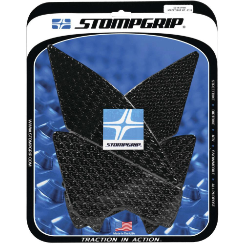 Stompgrip - Stompgrip Icon Tank Kits - Black - 55-14-0115B