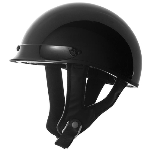Speed & Strength - Speed & Strength SS510 1/2 Helmet - 1111-0636-0153 Gloss Black Medium