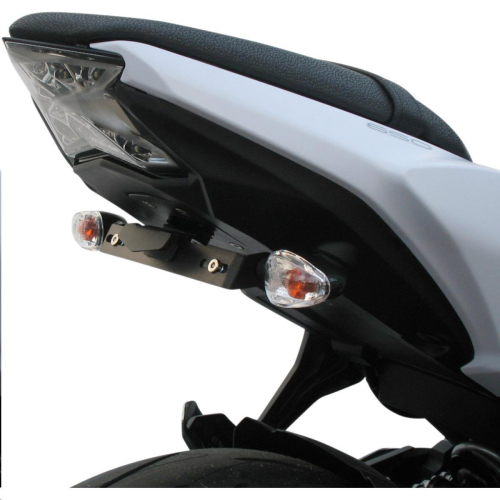 Targa - Targa Tail Kit with Turn Signals - Black/Amber - 22-490-L