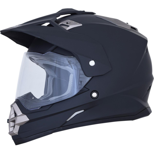 AFX - AFX FX-39 Dual Sport Series 2 Solid Helmet - 0110-5840 Matte Black 2XL