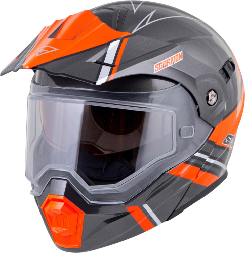 Scorpion - Scorpion EXO-AT950 Teton Helmet - 95-1095-SD Orange/Gray Large