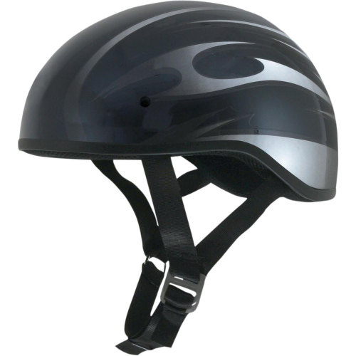 AFX - AFX FX-200 Graphics Slick Helmet - 0103-0928 Black/Silver X-Small