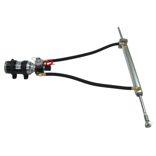Octopus Autopilot Drives - Octopus 12" Stroke Remote 38mm Linear Drive - 12V - Up To 60' or 33,000lbs