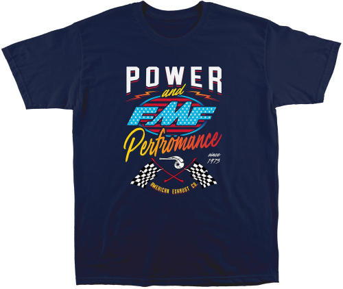 FMF Racing - FMF Racing So American T-shirt - SU22118904-NVY-S