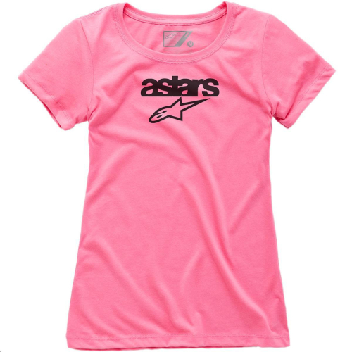 Alpinestars - Alpinestars Heritage Blaze Womens T-Shirt - 1W3873004310L - Pink Large