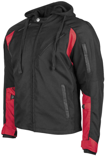 Speed & Strength - Speed & Strength Fast Forward Jacket - 1101-0204-0955 - Black/Red X-Large