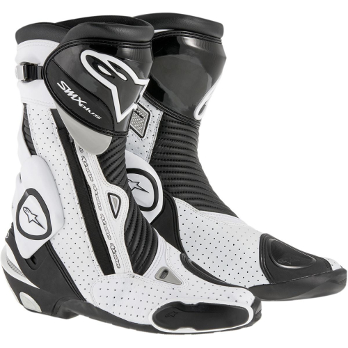 Alpinestars - Alpinestars SMX Plus Vented Boots - 222101512239 - Black/White 6