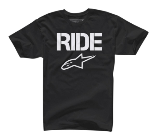 Alpinestars - Alpinestars Ride Solid T-Shirt - 102572007102X - Black 2XL