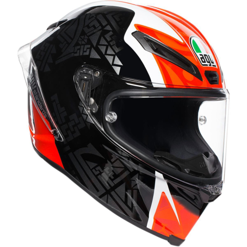 AGV - AGV Corsa R Casanova Helmet - 216121O2HY00305 - Black/Red/Green Small