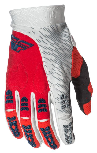 Fly Racing - Fly Racing Evolution 2.0 Gloves - 371-11211 - Red/Gray/White 11