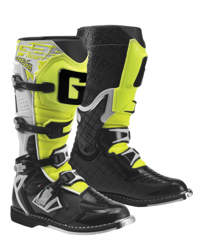 Gaerne - Gaerne G-React Boots - 2180-019-10 - White/Black/Yellow 10