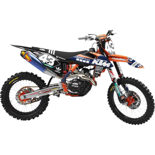N-Style - N-Style TLD KTM Washougal Limited Edition Impact Graphics Kit - Black - TS40-5741