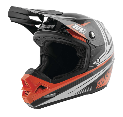 Answer - Answer AR-3 Charge Helmet - 0411-0611-9656 - Black/Orange 2XL