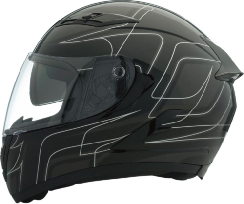 Z1R - Z1R Strike OPS SV Graphics Helmet - XF-2-0101-9091 - Black/Silver Medium