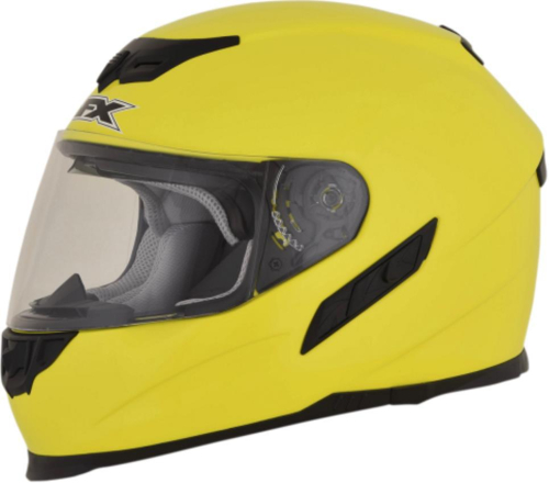 AFX - AFX FX-105 Solid Helmet - 01019715 - Hi-Viz Yellow Small
