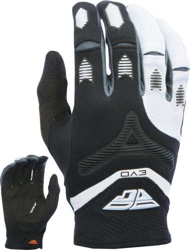 Fly Racing - Fly Racing Evolution 2.0 Gloves (2017) - 370-11008 - Black/White 8