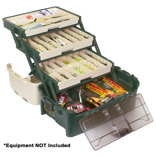 Plano - Plano Hybrid Hip 3-Tray Tackle Box - Forest Green