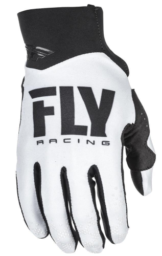 Fly Racing - Fly Racing Pro Lite Gloves (2018) - 371-81407 - White/Black X-Small