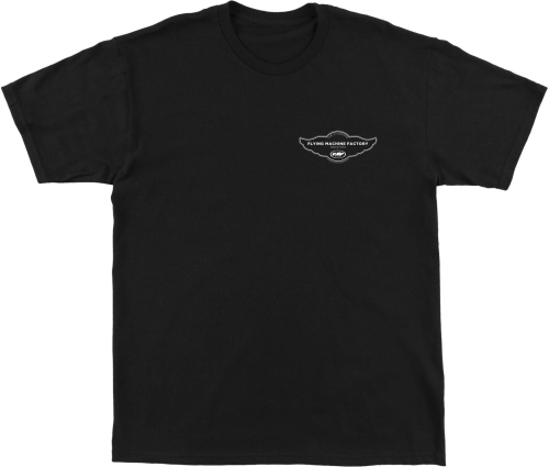 FMF Racing - FMF Racing Industry T-Shirt - SU8118906-BLK-LG - Black Large