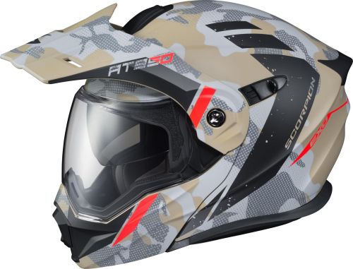Scorpion - Scorpion EXO-AT950 Outrigger Helmet - 95-1633 Sand Small