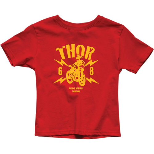 Thor - Thor Lightning Youth T-Shirt - 3032-3153 Red Small