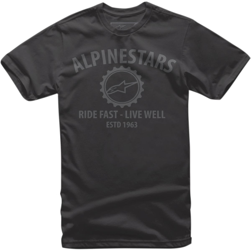 Alpinestars - Alpinestars Big Gear T-Shirt - 10387204410M - Black Medium