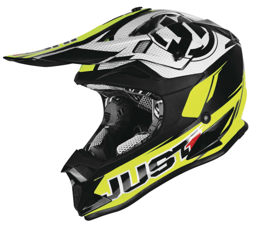 Just 1 - Just 1 Visor for J32 Rave Helmet - Yellow/Black - 909083