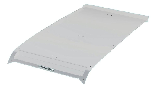 Pro Armor - Pro Armor Aluminum Cage Roof with Light Bar Pocket - Turbo Silver - P2112R138TS