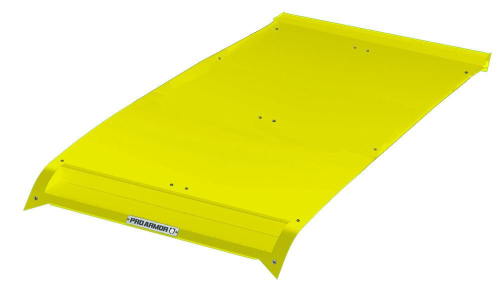 Pro Armor - Pro Armor Pro XP Aluminum Roof with Light Bar Pocket - Lime Squeeze - P1910R138LSQ