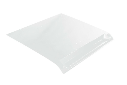 Pro Armor - Pro Armor Aluminum Roof with Light Bar Pocket - White - P141297WH-133