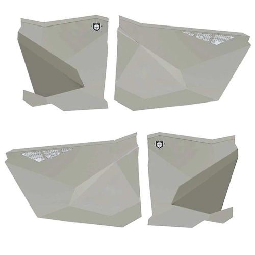 Pro Armor - Pro Armor Suicide Doors without Cut Outs - Ghost Gray - P2218D003GG