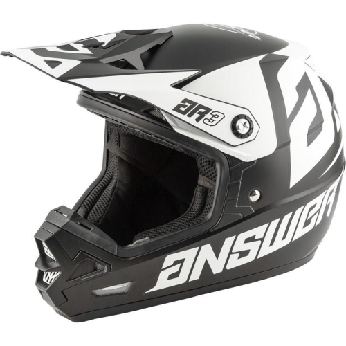 Answer - Answer AR3 Bold Helmet - 0411-0622-1056 - Black/White 2XL