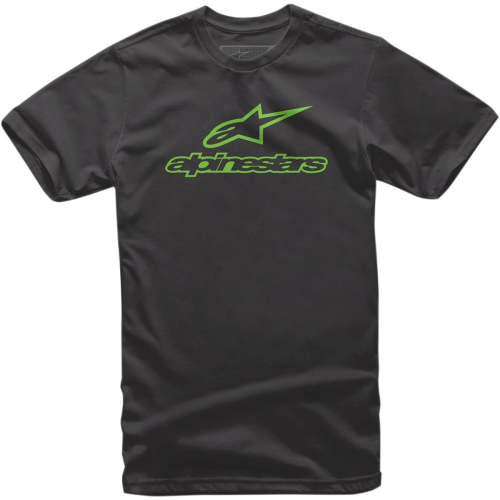 Alpinestars - Alpinestars Always T-Shirt - 1037721021060L - Black/Green Large