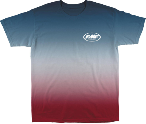 FMF Racing - FMF Racing Murica T-Shirt - SU8118907-MUL-MD - Blue/Red Medium
