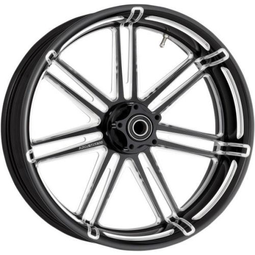 Arlen Ness - Arlen Ness 7 Valve Forged Aluminum Rear Wheel - 17x6.25 - Black - 10301-201-6500
